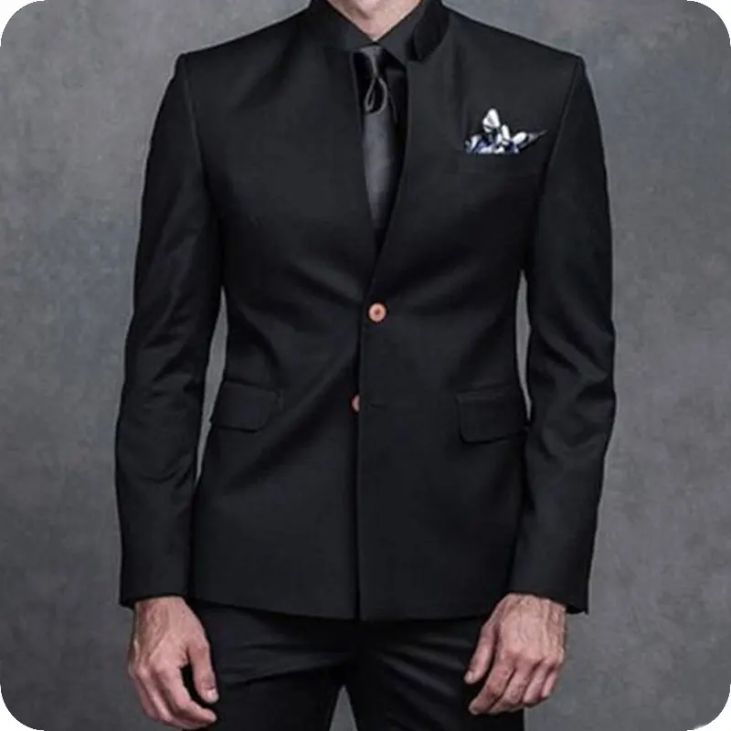 Latest Coat Pant Designs Black Men's Classic Suits Man Blazers Jacket Casual Business Tuxedo Custom Made Custume Homme 2Piece | Мужская