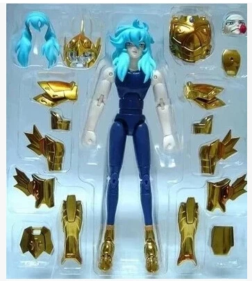 Фигурка из аниме Saint Seiya Оригинальная фигурка ткани Cloth в стиле BANDAI Tamashii 1 0 Золотая