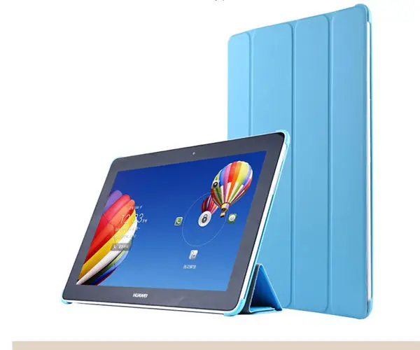 Ультратонкий чехол подставка для Huawei Mediapad 10 Fhd планшетного ПК Link + ручка с
