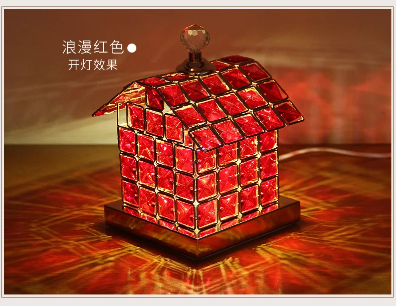 Новинка 2016 настольная лампа украшение для жилых помещений освещение кристалл SMD