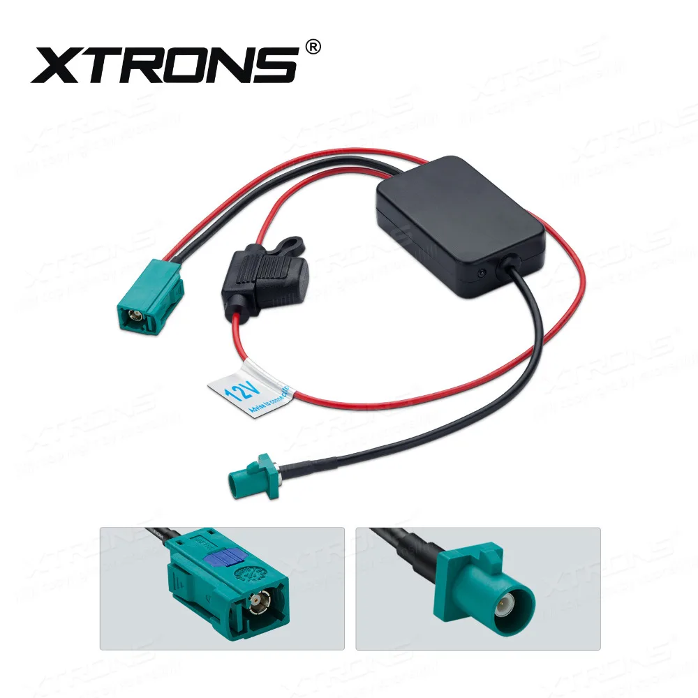 XTRONS RAMP02 12 в автомобильный FM AM усилитель радиосигнала приема с разъемом FAKRA