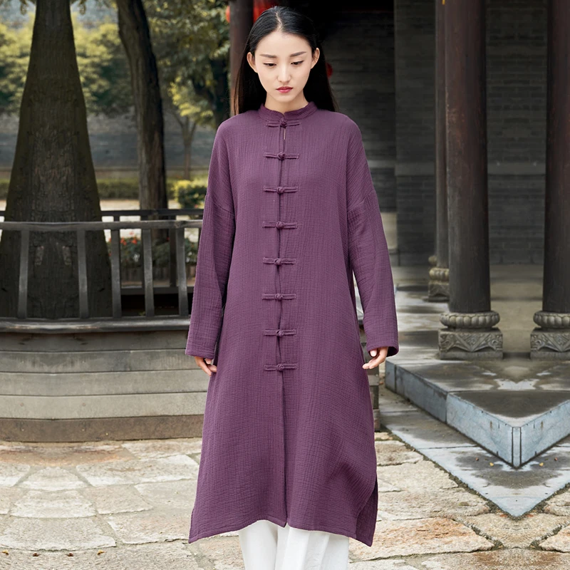 Женская рубашка-кимоно на пуговицах с длинным рукавом | одежда