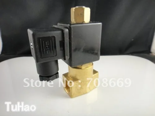 Электрический Соленоидный клапан воды воздуха N/O 220V AC 3/8 &quotНормально открытый
