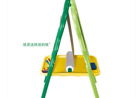 Детская доска для рисования мольберт двусторонняя магнитная раза | Канцтовары