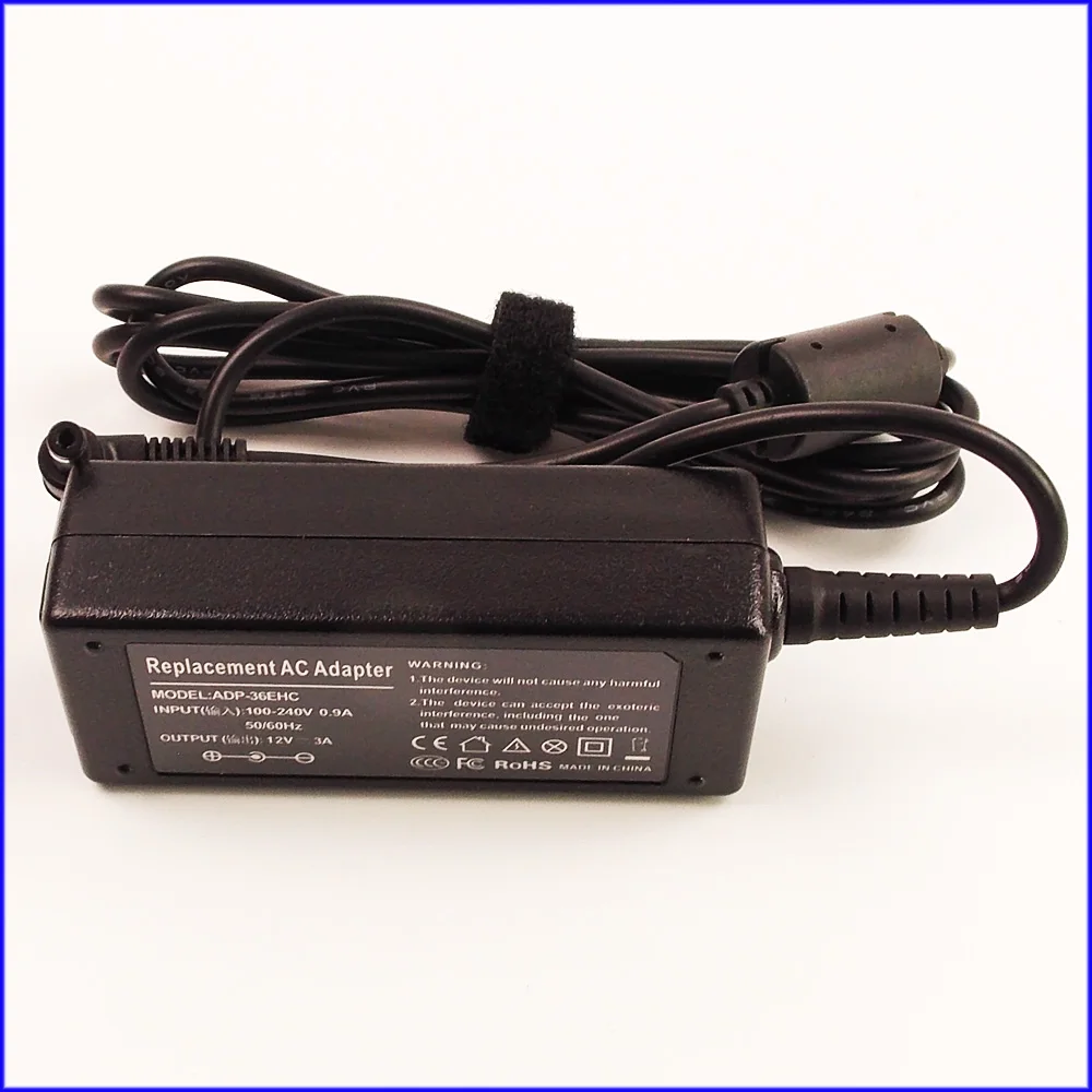 Зарядное устройство для нетбука 12 В 3 А 36 Вт ASUS Eee PC 1000XP 1002HA 1002HAE 1003HAG 1004DN R2 R2E R2H R2Hv SV1