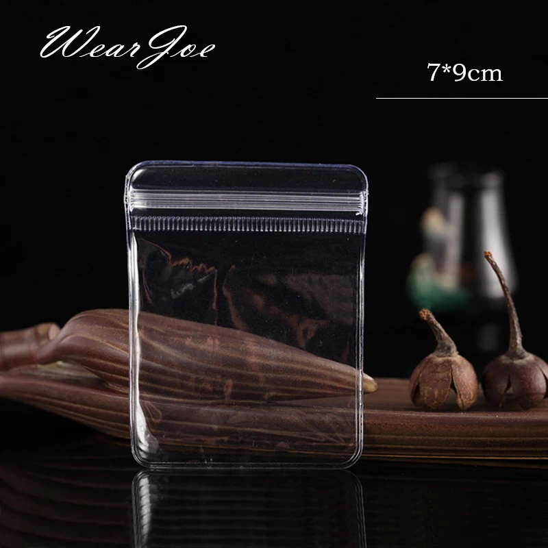 Бесплатная доставка 100 шт. утолщенная сумка из ПВХ с замком на молнии мешочки для