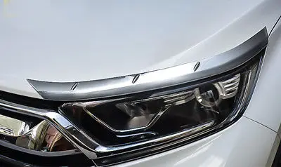 

Хромированная передняя фара, крышка для век, отделка 2 шт. для Honda CR-V CRV 2017 2018