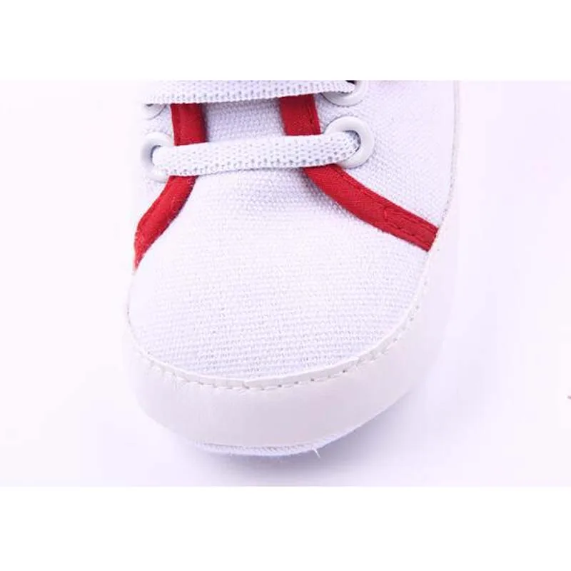 Новорожденные Prewalker мальчики девочки мягкая подошва Bebe Младенческая обувь