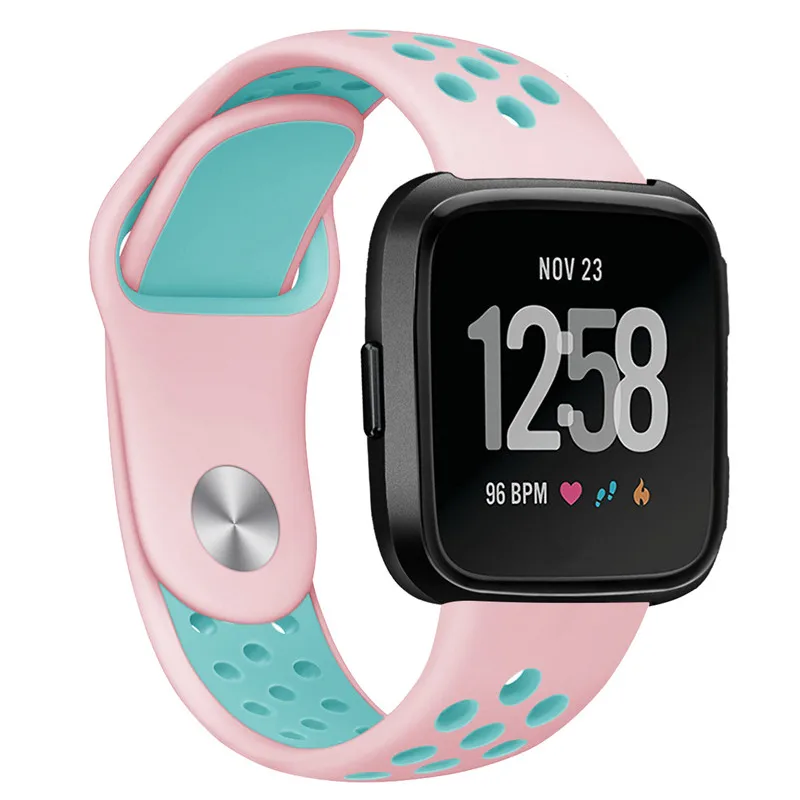 Сменный мягкий силиконовый спортивный ремешок для часов Браслет Fitbit Versa/Versa Lite