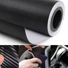 DIY самоклеющиеся 3D Виниловые автомобильные Стикеры из углеродного волокна, пленка для авто украшения, горячая распродажа
