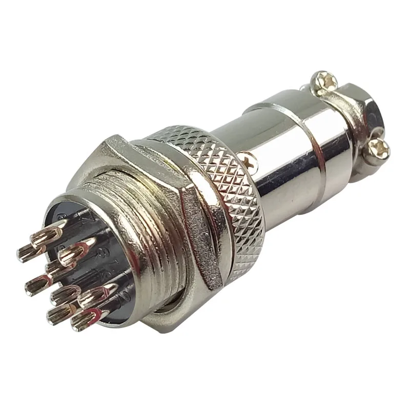10 комплектов GX20 XLR 2 3 4 5 6 7 8 9 12 14 контактный гнездовой штекер 20 мм Шасси Разъем