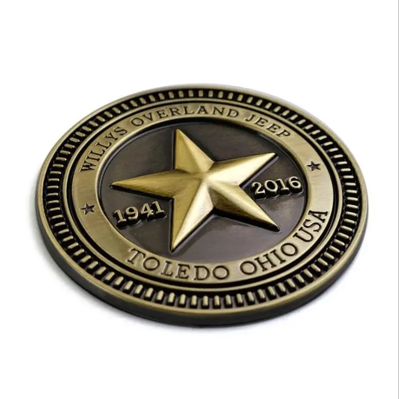 

Wholesale 20pcs/lot 1941 75 Anniversary TEXAS EDITION Badge Chrome Metal Car Styling Sticker for Jeep Wrangler Cherokee Compass