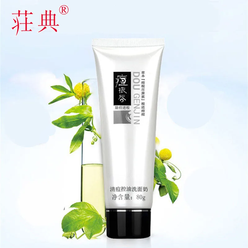 Очищающее Средство против масло и Угри Китайской Травяной лечение акне нефть