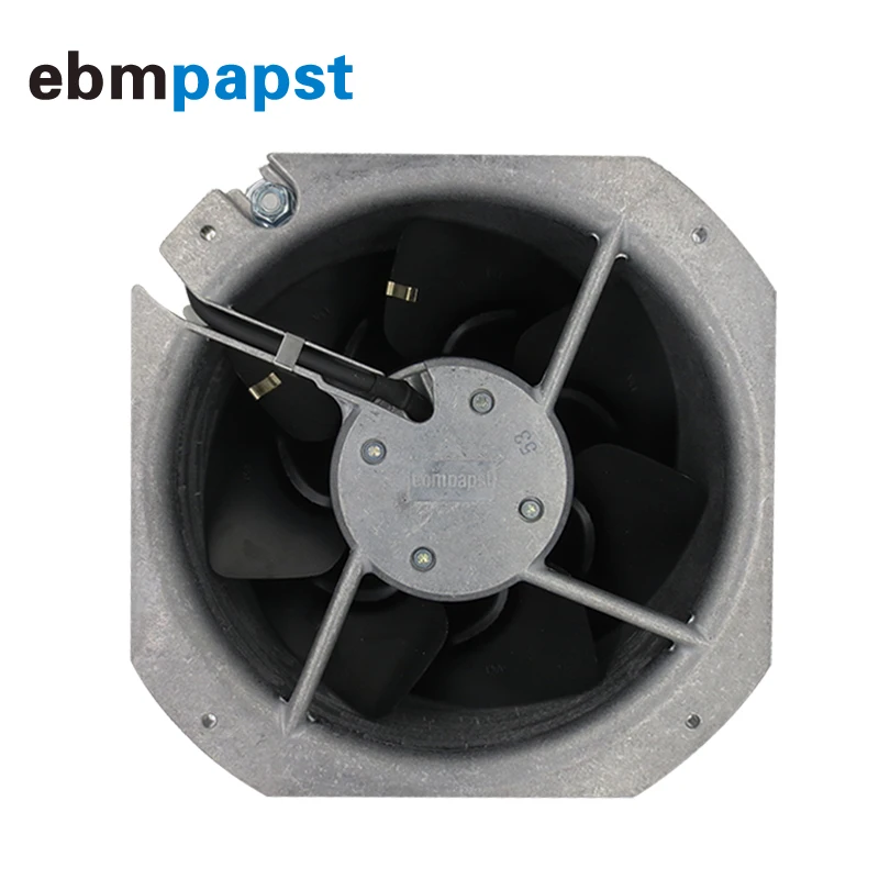 Германия ebmpapst W2E200-HH38-01 230 в 80 Вт осевой вентиляторы Фирменная новинка 200 мм Диаметр W2E200-HK38-01 кабинет вентилятор охлаждения