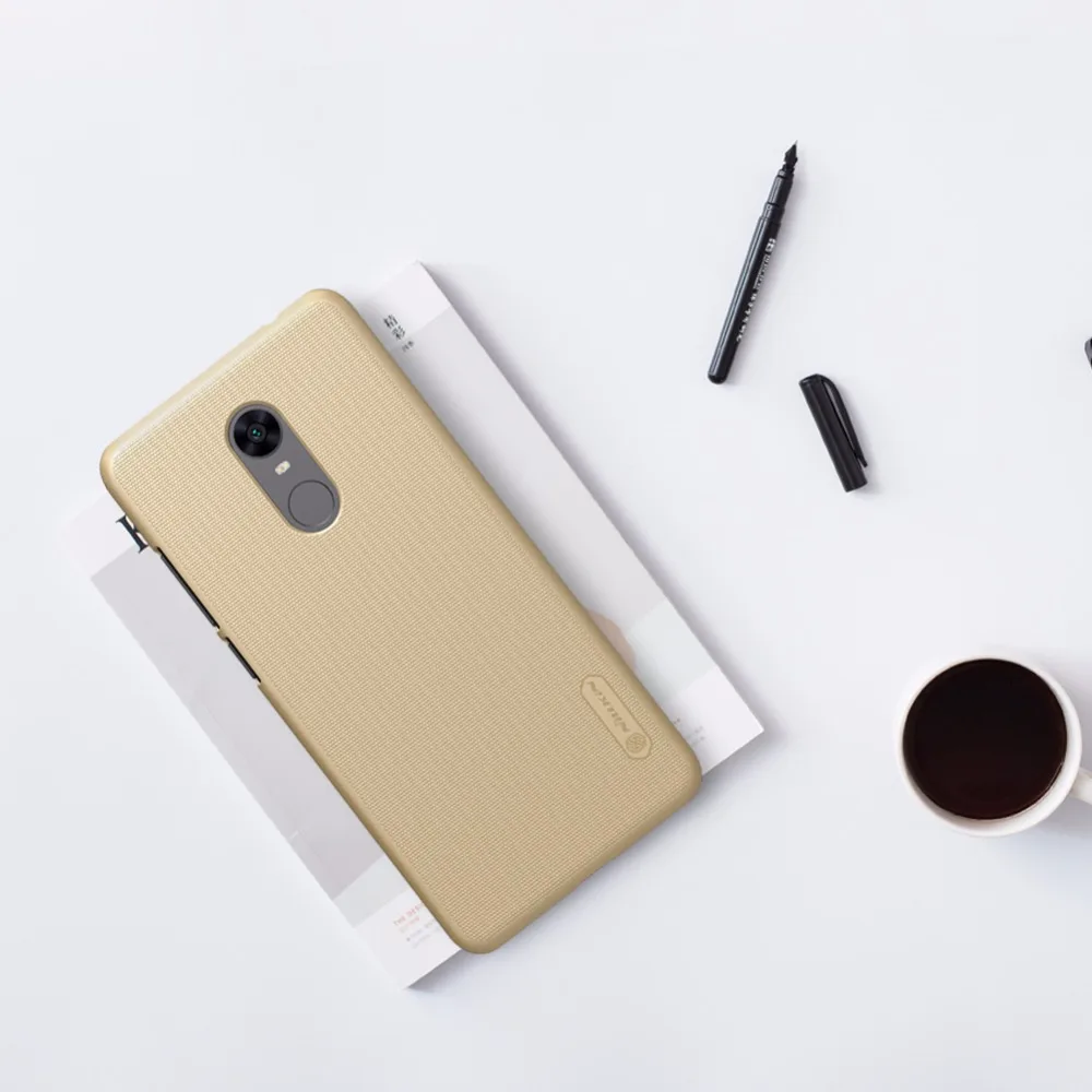 Для Xiaomi Redmi 5 Plus чехол Nillkin Super Frosted Shield твердый PC Capa задняя крышка для Nilkin