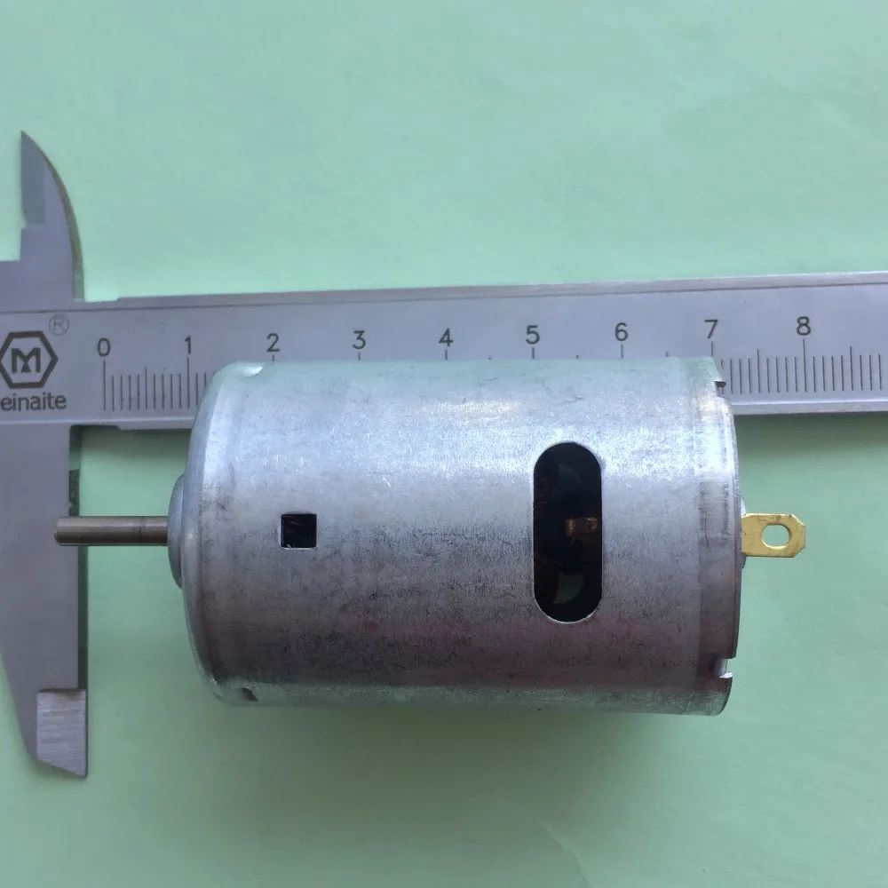 Мини Мощный магнитный двигатель K243Y 10000 об/мин 12 в пост. Тока 540 мощная движущая