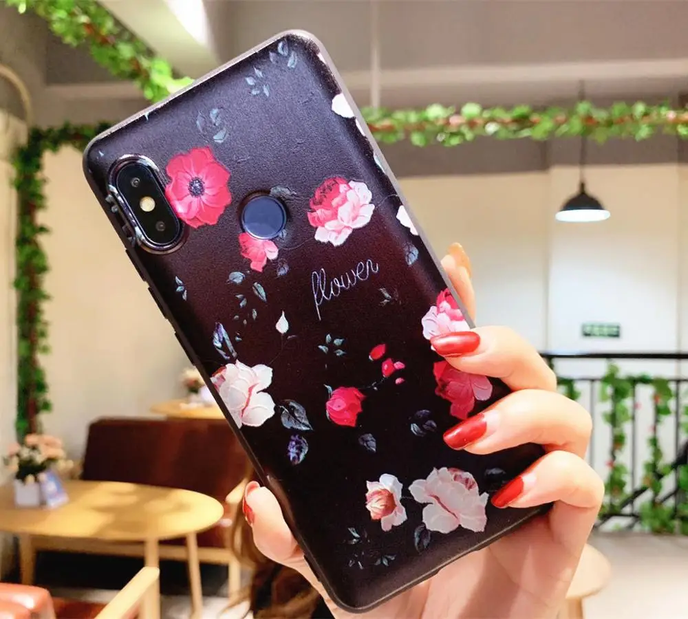 Чехол для Xiaomi Mi 8 lite 15 цветов 3D узор новый дизайн мягкий силиконовый чехол из ТПУ