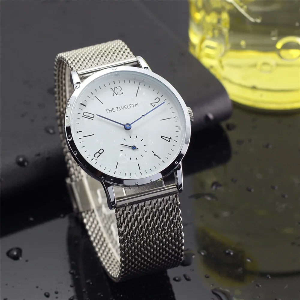 

2019 Ladies Watch Top Brand Luxury Quartz Watch Women Dress Fashion Watches Stainless Steel Reloj Mujer 2016 X2 THE TWELFTH