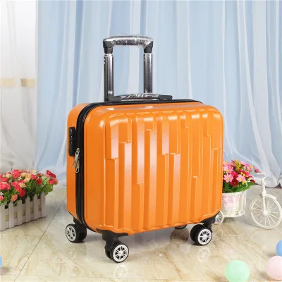1PCS Хит, 18 дюймов, для девочек и мальчиков, ABS, тяга, коробка, для студентов, чехол на колесиках, для детей, для путешествий, багаж, костюм на колесиках, чехол, для женщин, бизнес-бокс - Цвет: 1PCS