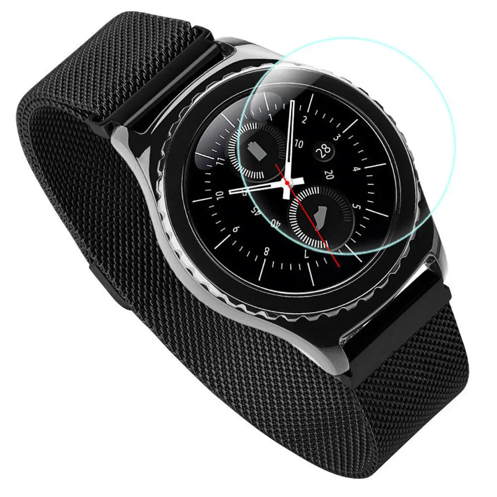 Закаленное стекло Ultra Cltra 9H для Samsung Gear S2 Frontier 2 шт.|Защитные стёкла и плёнки