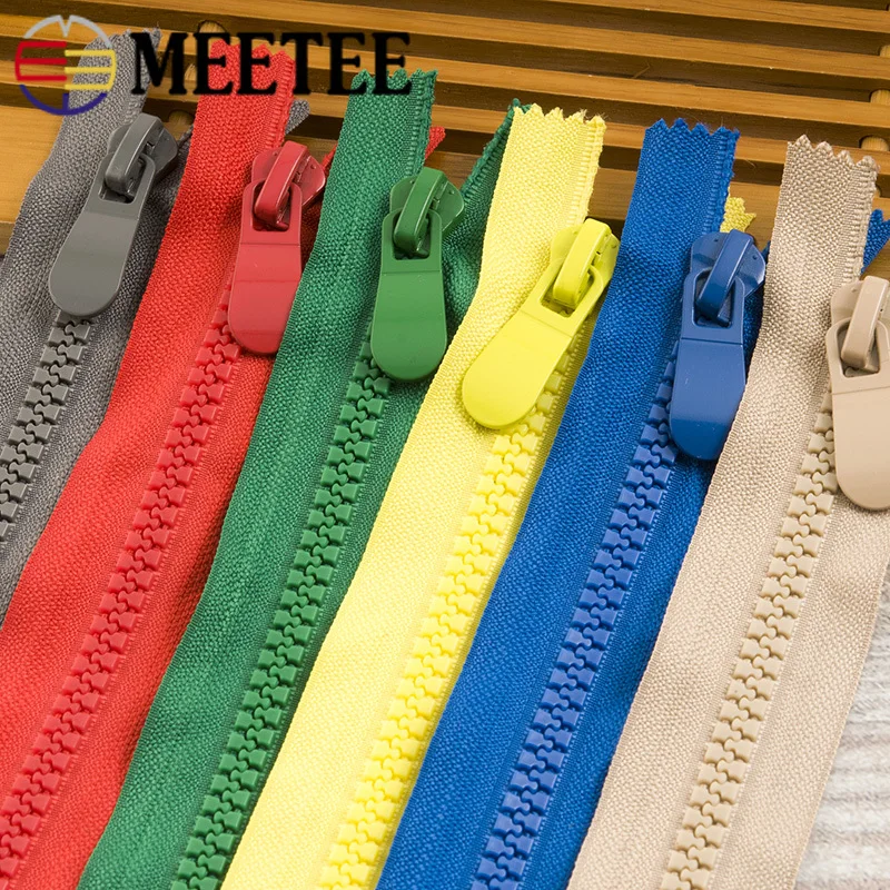 Смоляная сумка Meetee 2 шт. 8 # на молнии с закрытым хвостом 20 см одной головкой для