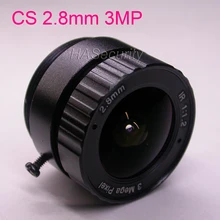 2,8 мм CS mount 3.0MP 1/2. " F1.2 объектив для камеры видеонаблюдения