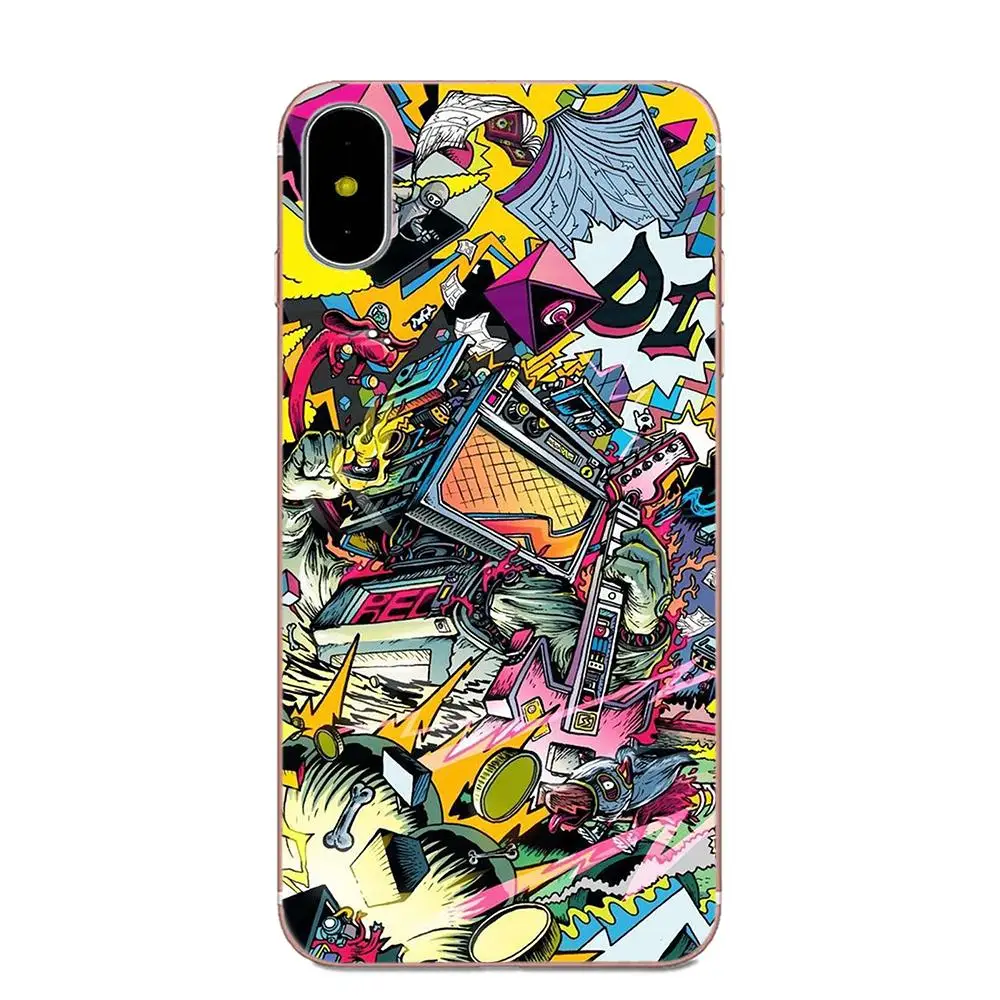 Для Xiaomi Redmi Note 2 3S 4 4A 4X 5 5A 6 6A Pro Plus Аксессуары для ТПУ чехол художественное граффити