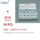 ERIKC B16 CR, топливная сопла, металлическая распорка для корпуса инжектора, модель 0445120, размер инжектора 1,08-1,17 мм для bosch