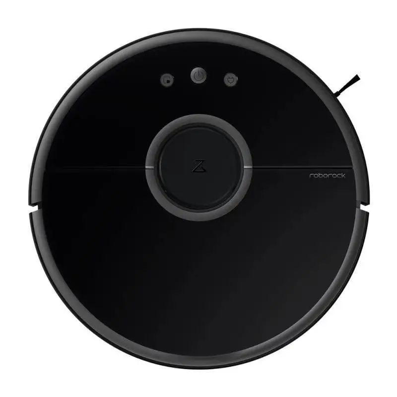 Black Roborock S50 S55 робот Xiao mi пылесос 2 для домашней умной уборки влажной уборки mi Ковер пыли автоматический подметание беспроводной - Цвет: Black