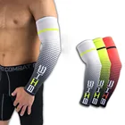 1 пара охлаждающие быстросохнущие УФ-защитные рукава для бега баскетбольные налокотники спортивные нарукавники для фитнеса велосипедные нарукавники