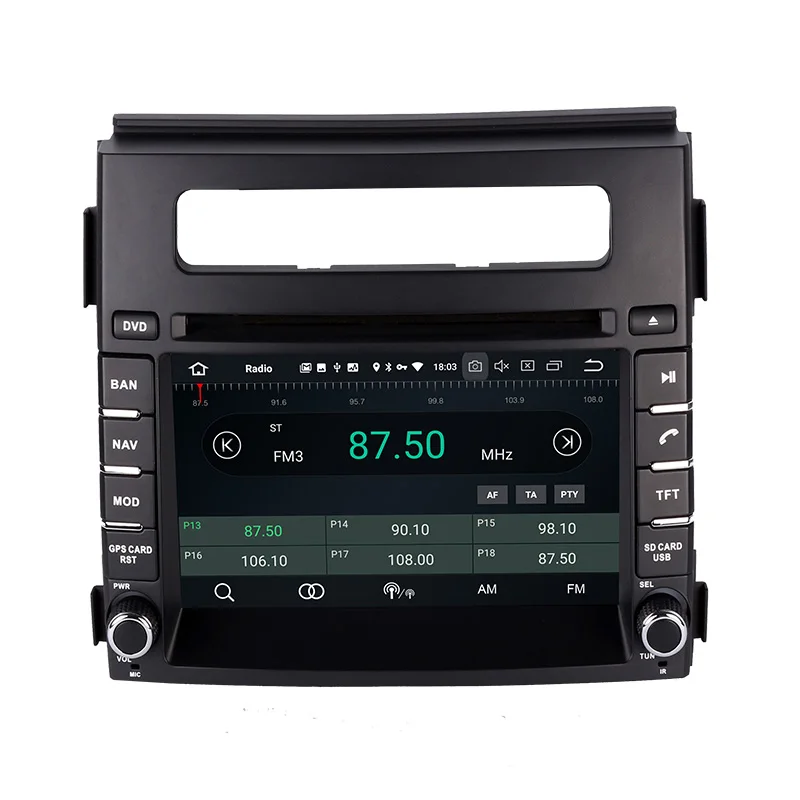 Belsee 2 Din 4GB 9,0 Android автомобильный Радио Стерео сенсорный экран gps DVD мультимедийный плеер головное устройство авторадио для Kia Soul 2012 2013