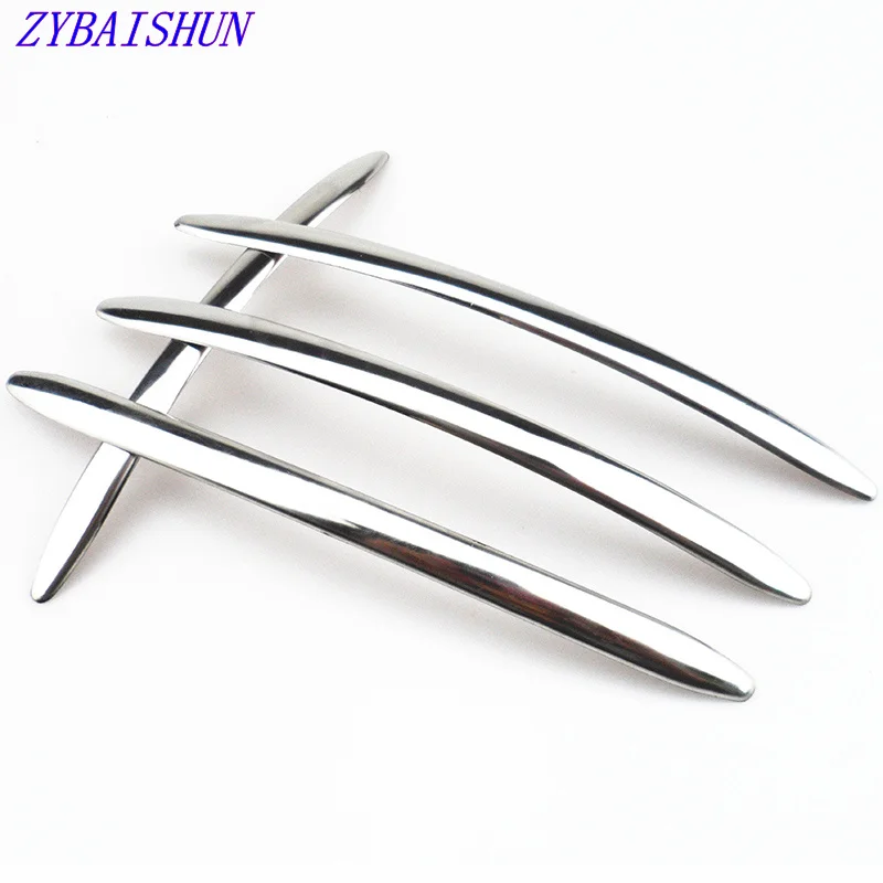 Металлическая хромированная накладка на дверные ручки стикер Аксессуары для