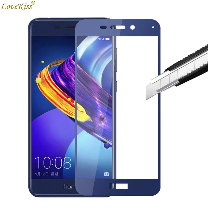 Honor 6C Pro Полное покрытие экрана стекло для huawei Honor 6C Pro V9 Play JMM-L22 6C Pro защита экрана телефона Закаленное стекло пленка