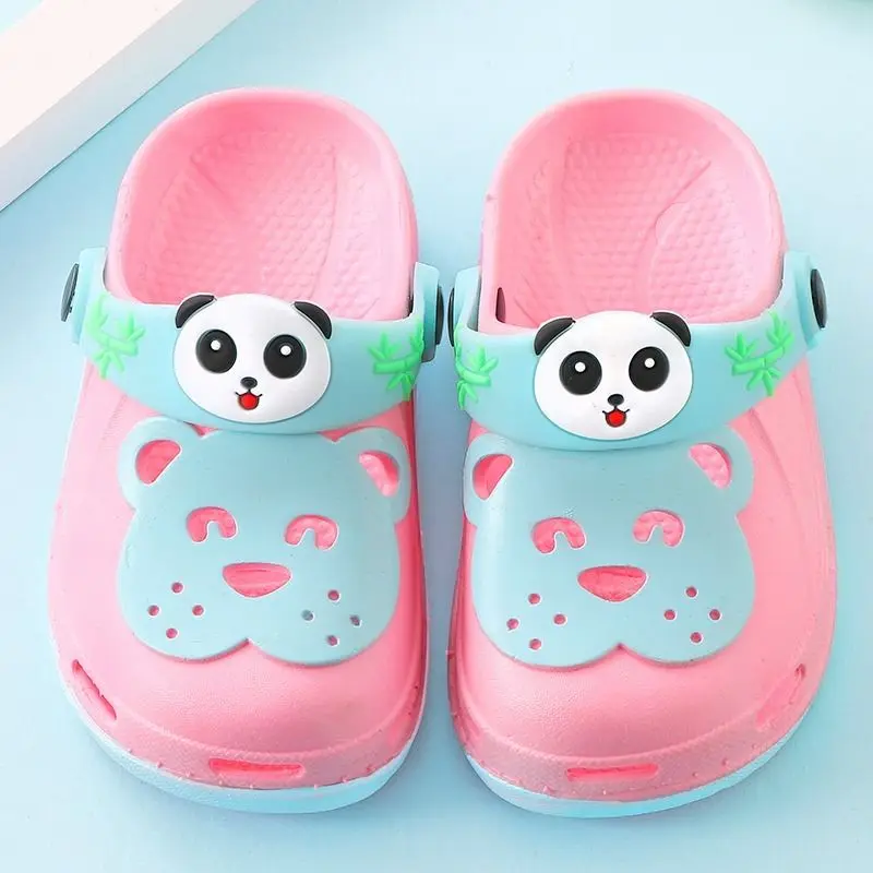 Детские пляжные шлепанцы унисекс; Вьетнамки для детей; унисекс; Pantuflas; сабо для мальчиков; обувь для девочек; сандалии для сада - Цвет: 4