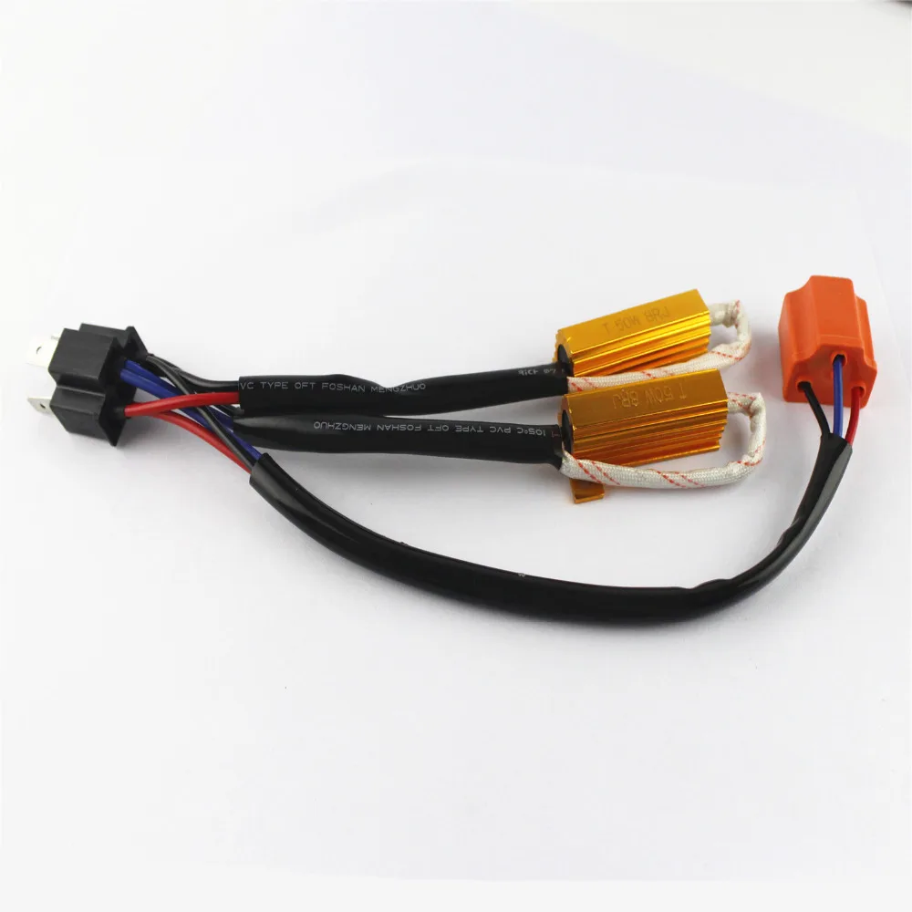 1 пара автомобильные светодиодсветодиодный лампы H4 9003 HB2 50 Вт 8RJ|flash flash|flash ledflash