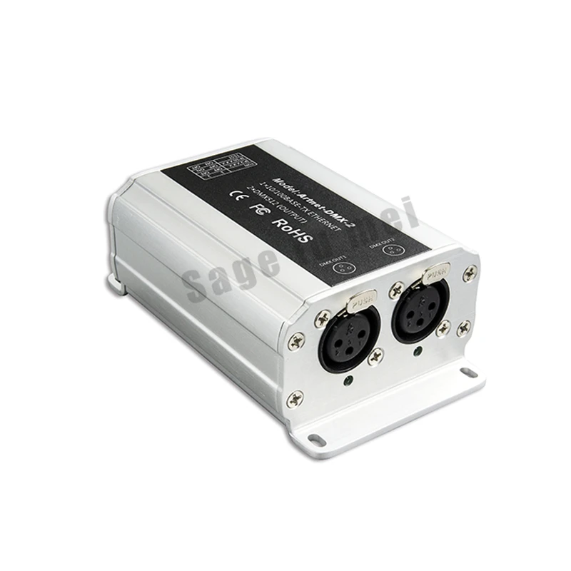 Ltech DC12V Artnet-DMX-2-конвертер DMX вход 1024 канала вывода 512x2CH каналы быстрая Экспресс