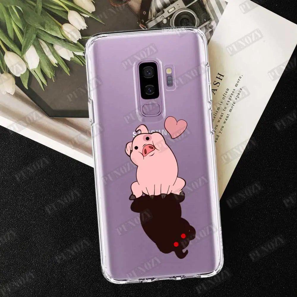 TPU A445 Милый чехол для телефона с рисунком из мультфильма Гравити Фолз всадники свиньи Для samsung s7 s6 edge A6 s8 s9 Plus A5 S5 Мягкий силиконовый чехол из ТПУ - Color: TPU A445