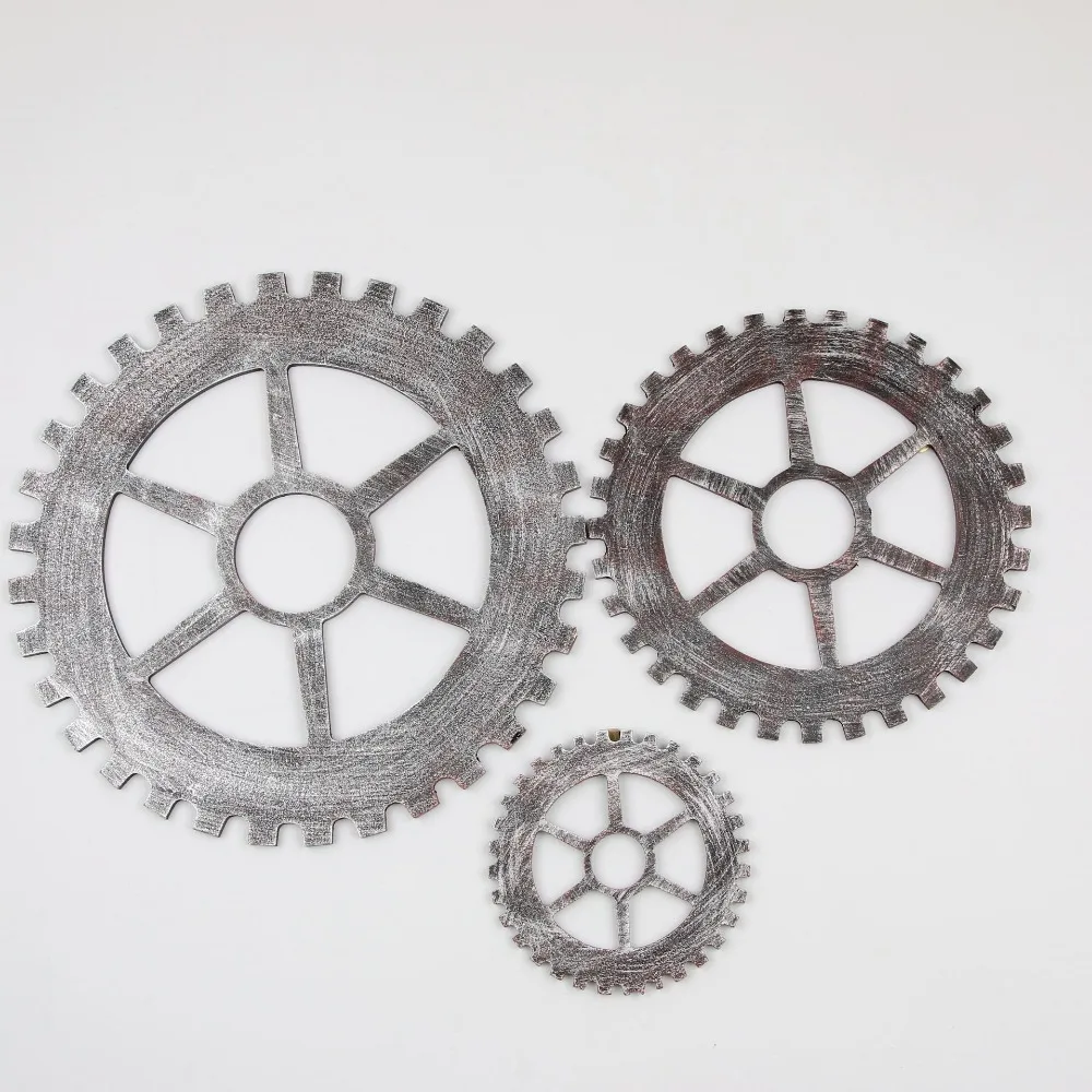 1PC New Gear Retro European Style Industrial Landscape Creative Pendant Living Room Furniture Fashion Wall Hanging Decor JL 287 | Дом и сад