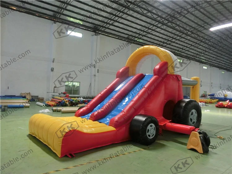 Надувная Автомобильная горка детская надувная надувной мини батут сделано в