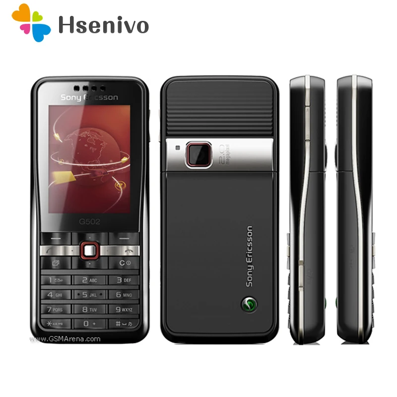 Sony Ericsson G502 Восстановленный Оригинальный разблокированный телефон G502C 2G Bluetooth 2.0MP
