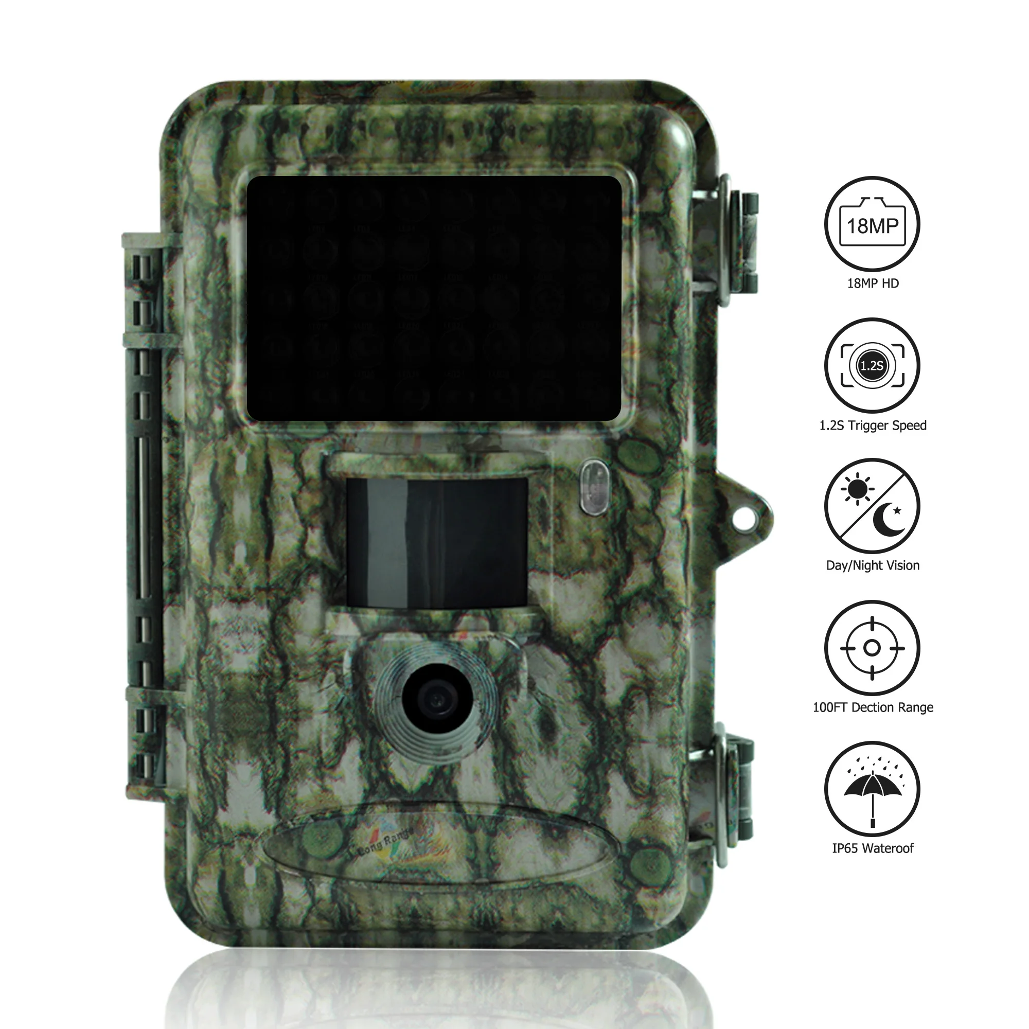 Bolyguard охотничья тропа камера 18MP наружная Водонепроницаемая дикая природа 940nm IR LED