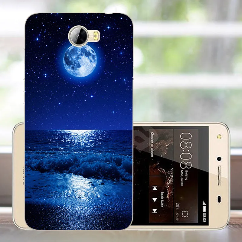 YLH22 Мягкий чехол из ТПУ 5,0 дюйма для huawei honor 5A, силиконовый чехол, чехол с узором для huawei honor 5A, чехол для huawei honor 5A LYO-L 21, чехол - Цвет: YLH22