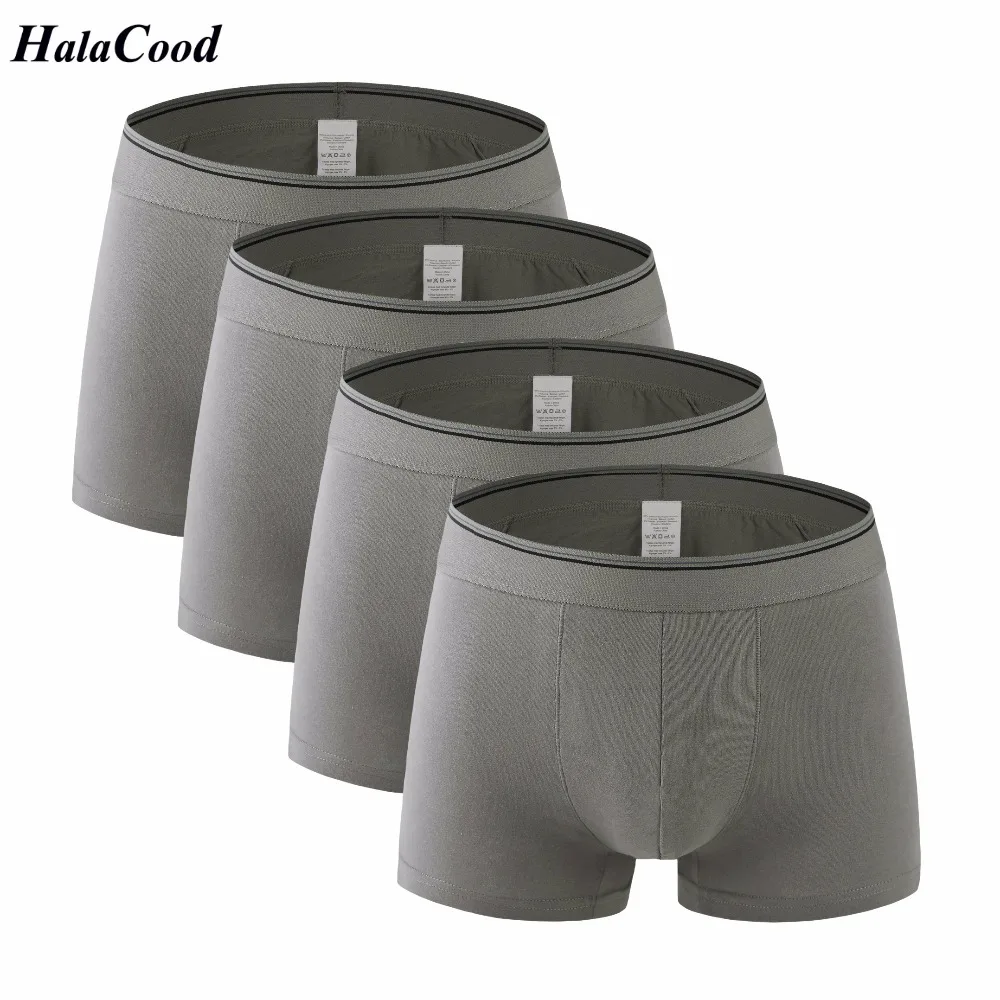 

4Pcs\lot Brand High Quality Fashion Sexy Cotton Mens Underwear Boxers Shorts Trunks Mr Underwear Pouch Casual Mens Underpant 9XL