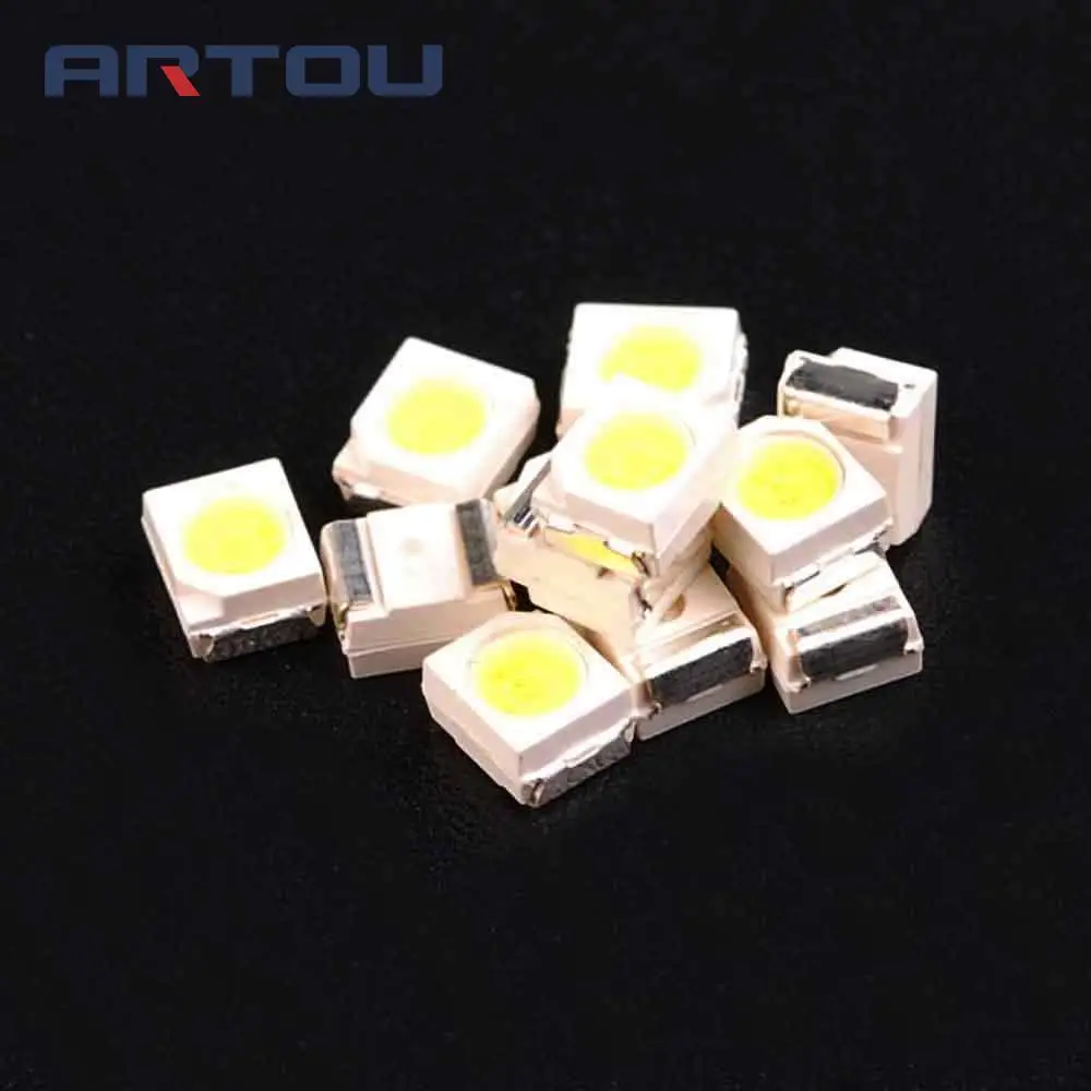 100 шт. 1210 SMD светодиоды ультра яркий белый/синий/красный/зеленый/желтый диод|Диоды|