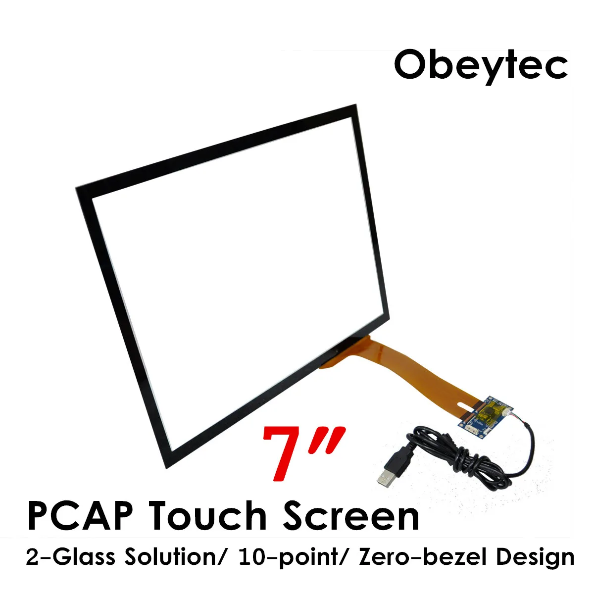 Obeytec 7 &quotпроектируемый емкостный сенсорный экран широкий USB/I2C контроллер