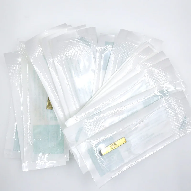 500 шт PCD 12 штифтов Lamina Nano Blade Premium 12 твердых 0,25 мм Перманентный макияж микроблейдинг иглы для ручки Tobori