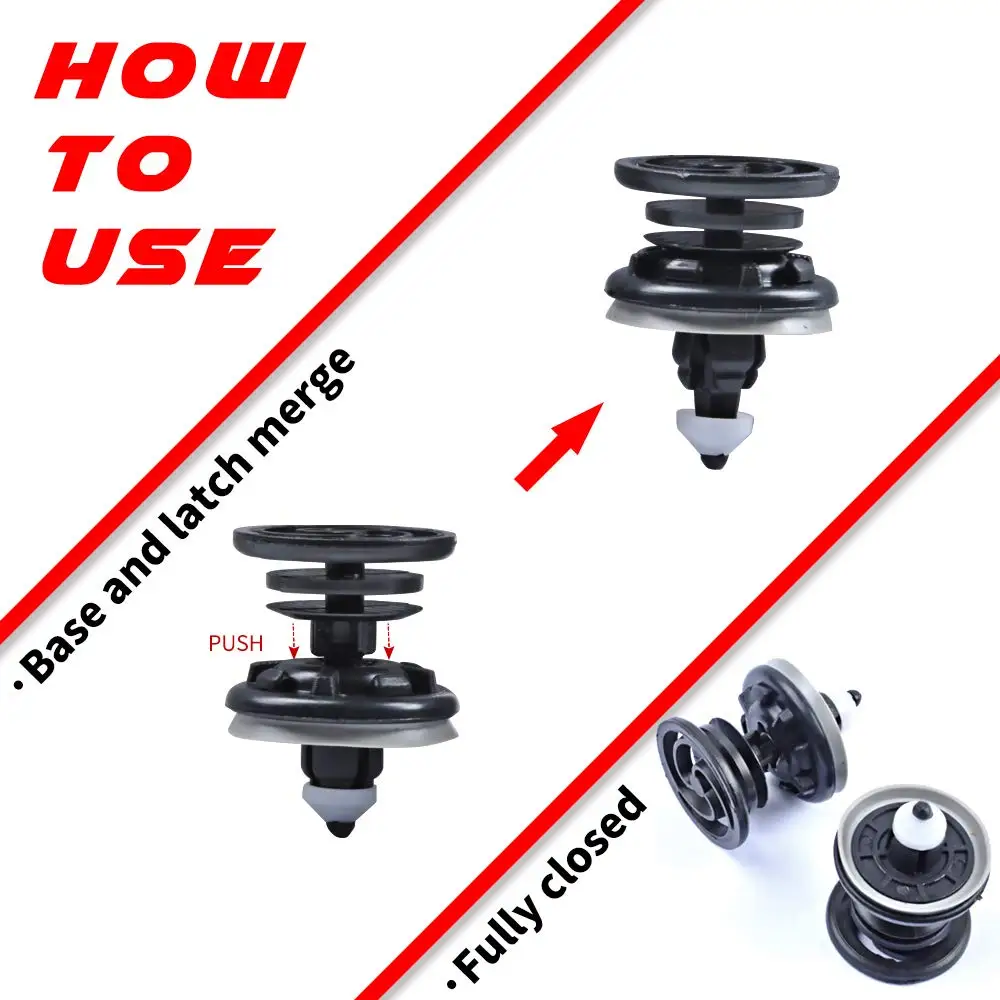 20 штук фиксационные зажимы для двери Audi A4 A6 A8 TT Q5 RS4 RS620 OEM: 6Q0868243 | Автомобили и