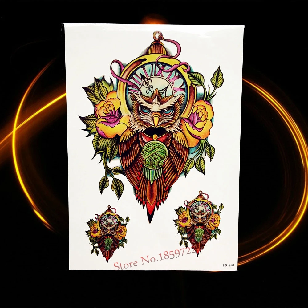 1 предмет Новинка Водонепроницаемый грудь нанесение рисунка временное тату