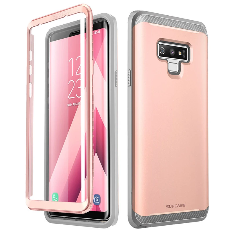 Для Samsung Galaxy Note 9 SUPCASE UB Neo Series защитный двухслойный армированный мраморный Чехол