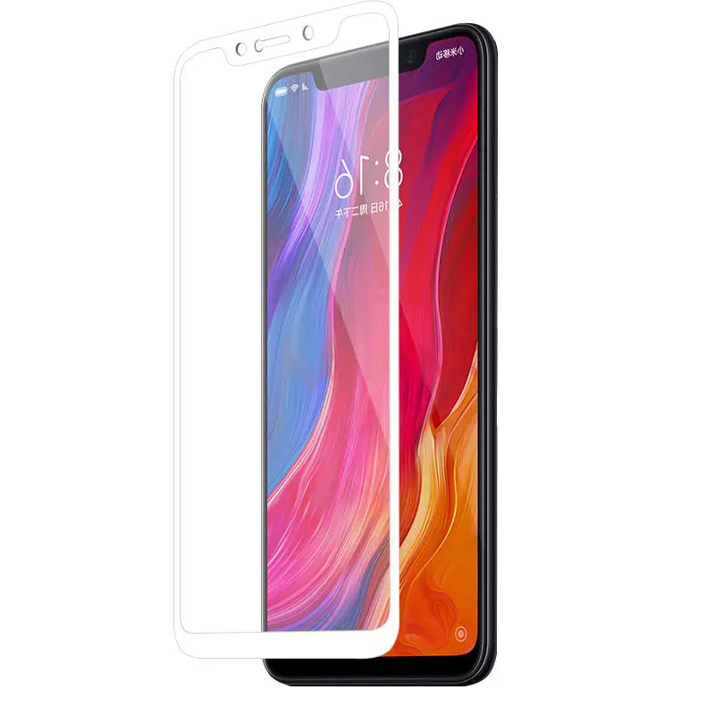 HOPCHAM полное покрытие закаленное стекло для Xiaomi Mi 5 5S Plus Mi8 8 SE Защита экрана 5X 6X A1 A2 Mix